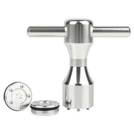 FoFoFo Golf Putter Weights Compatible with Scotty Cameron 2pcs 5g/10g/15g/20g/25g/30g/35g/40g/45g with Wrench Kit Set Compatible with Titleist Scotty Cameron Putter Newport Silver (5g)