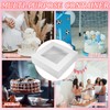 Ireer 10 Pcs 16 x 16 x 5 Inch Cake