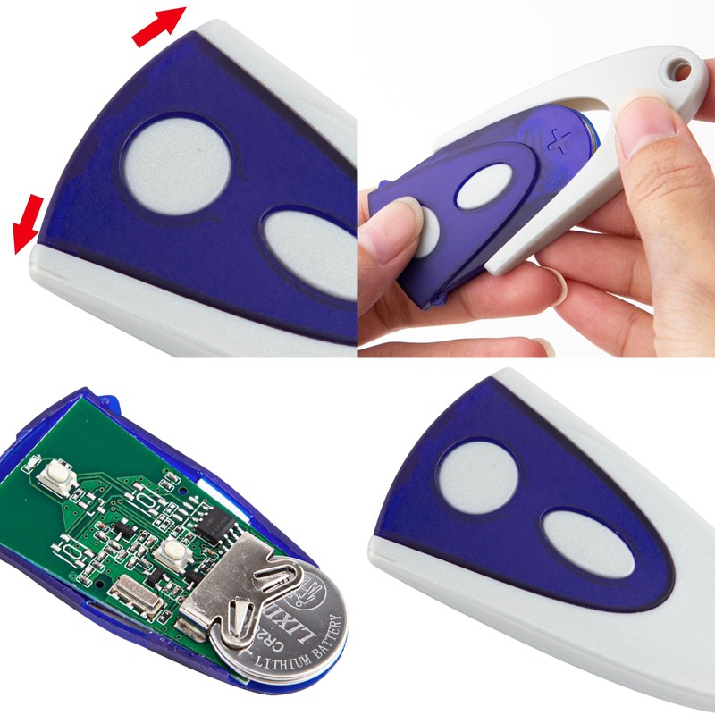 pepape Garage Door Opener Remote Control Replacement for Novoferm Novotron