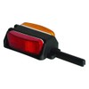 Optronics BA44FNLP Amber and Red Left Side reflex Fender Light