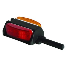 Optronics BA44FNLP Amber and Red Left Side reflex Fender Light Assembly