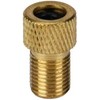 2Pcs Gold Presta Valve Adaptors, Convert Presta to Schrader Adapter