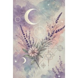 Celestial Journal for Women: Blank Lined | 6" x 9" Mystical Moon & Star Notebook | Gift for Women, Teens & Astrology Lovers