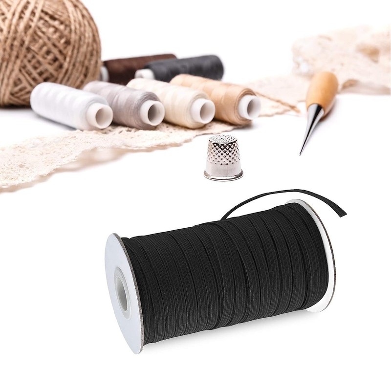 BOKFJBP Banda Elastica da 10 mm, 50 Metri di Bande