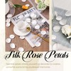 Der Rose 300pcs Artificial Flowers Silk Fake White Rose Petals
