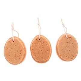 SAFIGLE 3 Pack Body Scrubbers Gentle Exfoliating Bath Sponges Spa Gloves for Men Face Scrubber Bathing Sponge Set Clean Healthy Skin