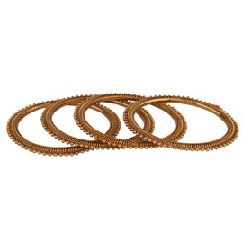 Efulgenz Indian Ethnic Bollywood Fashion Boho Tribal Antique Oxidized Beaded Indian Bangle Bracelet Jewelry for Women, 2-6, Metal, not known