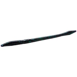 Zoom 006005 Trick Worm , 6 1/2-Inch, 20-Pack, Junebug