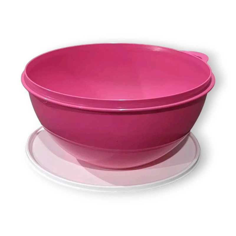 Tupperware Thatsa Bowl Mixing Bowl 32 Cups 7.8L Hot Pink