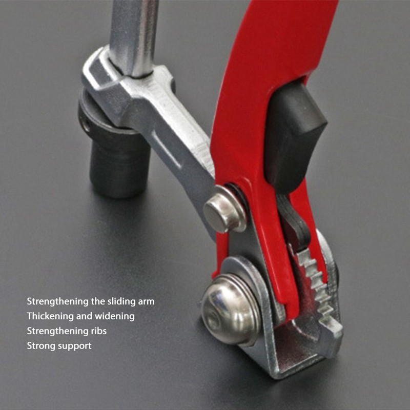 Ratcheting Table Clamp Alloy Steel Self Aligning Stable Clamping Anti