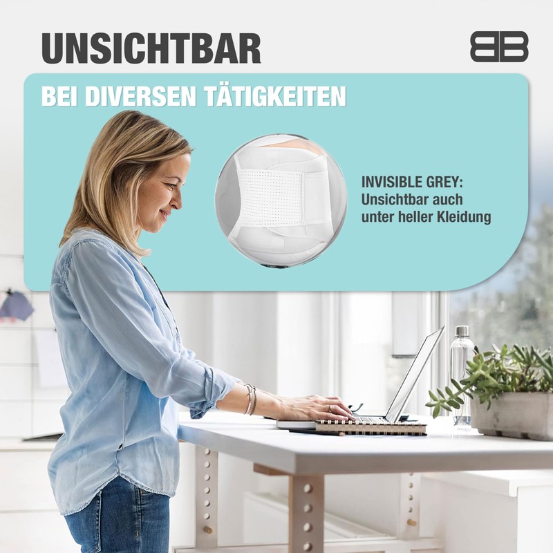 BACK BODYGUARD Back Strap, Innovative Lumbar Support, Back Brace Relieves