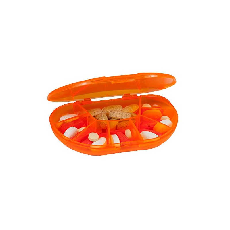 Multi-Day Vitacarry 8 Compartment Pill Box Holds up to 60