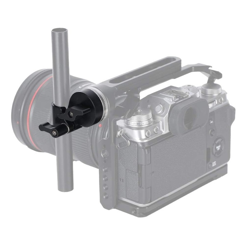 NICEYRIG 15mm Rod Clamp with Rosette Bracket