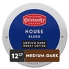 Community Coffee House Blend Medium-Dark Roast Single-Serve Keurig K-Cup Pods,