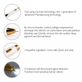 HamyCare Lapiz Dispositivo Laser Para Remover Remocion De Verrugas Pecas Lunares Efectivo