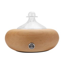 KPOKPO Professional Aromatherapy Diffuser, Wood Diffuser, Diffusers for Essential Oils, Wood and Glass with Premium Home Use Oils, Ultrasonic Diffusers - No Heat, No Water, (7Color LED Light