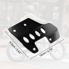 OICCTBF Rear Chain Guide Slider Guard for Honda XR650L 1993-2023,Billet Aluminum Motorcycle Chain Strengthener Protector Protection Replacement (Black)