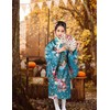 CRFASIBE Japanese Traditional Dress Kimono Robe for Kids Girls Yukata