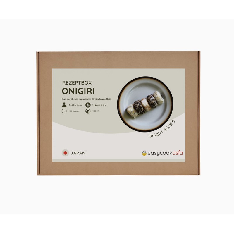 EasyCookAsia Onigiri DIY Set, Japanese Sushi DIY Set, Includes Instructions