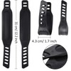 Lyfengdeam Exercise Bike Pedal Straps, Heavy Duty Adjustable Length Universal