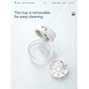 SIROLISA Retainer Cleaner Case Denture Case with Lift Strainer Basket