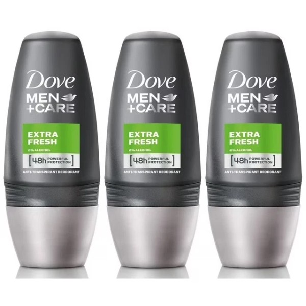 Dove Men+Care Extra Fresh 48H Antiperspirant Deo Roll-On 50mL (1.69