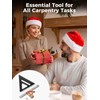 Mecurate 7-Inch Rafter Square and 12-Inch Combination Square Set, Precise