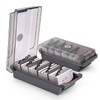 GOCUODE 500 Cards Business Card Box Desktop, Box for Business