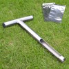 Soil Probe 12 Inch with 2 Bags, Soil Sample Probe