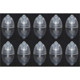 FCS Domes for Oticon MiniFit RIC Hearing Instrument 10-Pack (Bass Single Vent, 8 mm).