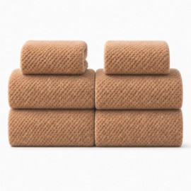 Toallas de Baño de Microfibra, 6 Piezas | 4 Toallas Grandes para Cuerpo 70x140 cm + 2 Toallas para Gym/Rostro 35x75 cm | Ultra Absorbentes, Secado Ráp