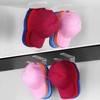 Wall Mounted Acrylic Hat Hook Easy Installation Sturdy Multifunction Self