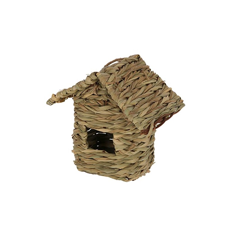 Kerbl Pet Grass House for Birds, Bird House, Bird Nest,