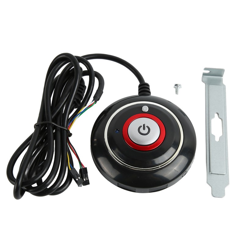 PC Power Button Strong ABS Light Weight Simple Installation Plug