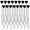 20Pcs Quick Topsy Beader Hair Set, Black Hair Loop Threader