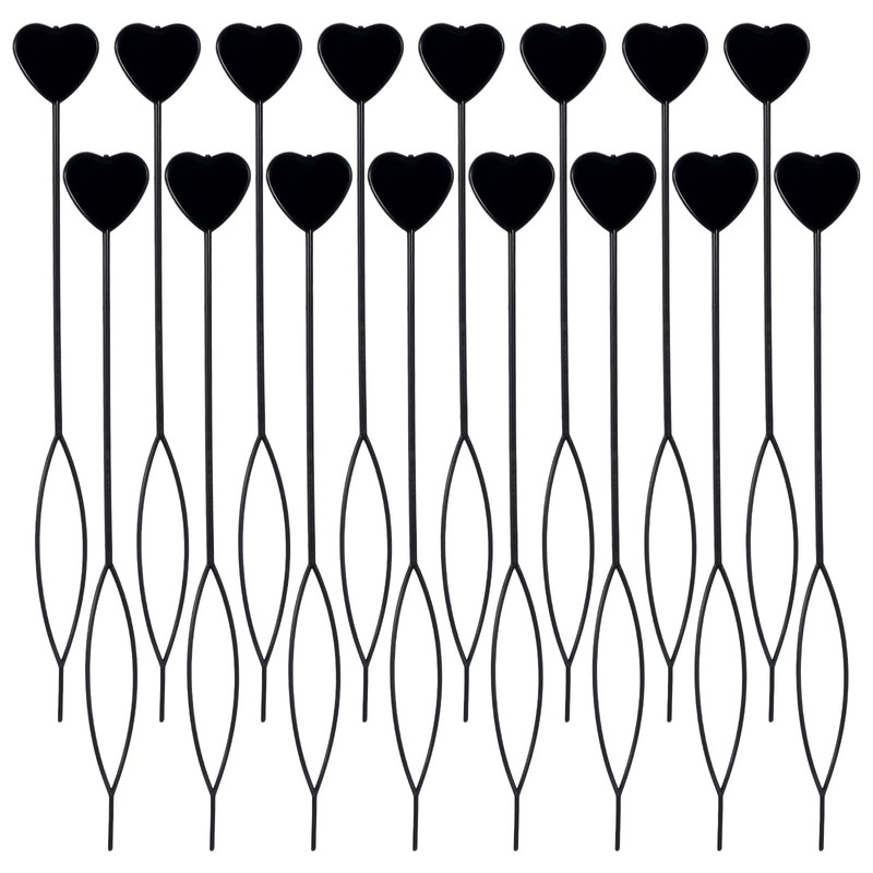 20Pcs Quick Topsy Beader Hair Set, Black Hair Loop Threader