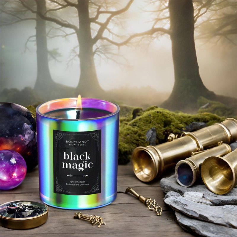 BCNY Black Magic Candle – Cool Spiritual Scented Black Candle