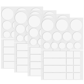 Heclia 96Pcs Double Sided Tape Heavy Duty for Balloons, Removable Mounting Sticky Dots, No Residue Tape for Walls No Damage to Paint, Picture Hanging, Poster, Art Craft, Decor, Party Supplies