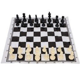 Ajedrez, Tablero Plegable Port¨¢Til de Alta Calidad, Juego de Mesa Ideal para Ni?os y Adultos, con Bolsas de Almacenamiento Seguras