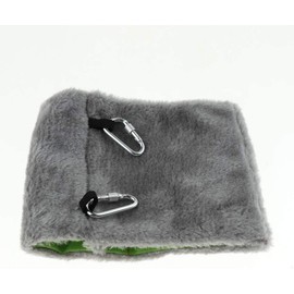 Winter Warm Bird Nest House Hammock Hanging Bed Toy Hut Hideaway for Hamster Parakeet Cockatiel Budgie Finch Canary Conure Lovebird Cage Perch Stand