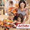 Custom Cutters Pumpkin Shape Cutters | Small Plastic Cutters Set