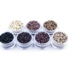 Kullke Nano Rings & Beads for Extensions (1000PCS, Black)