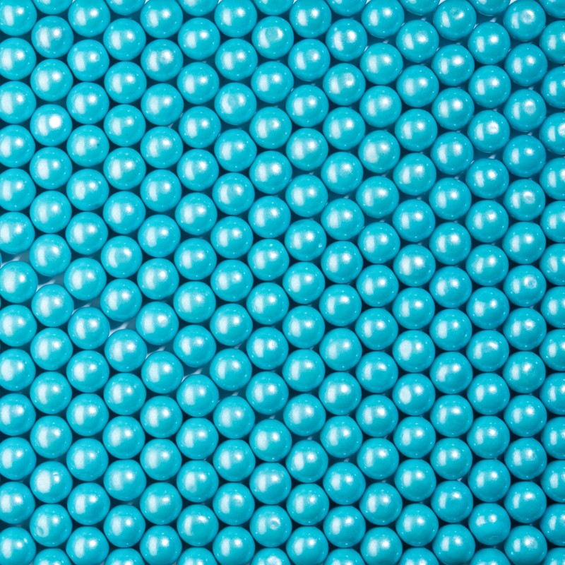 Candy Envy - Shimmer Light Blue Gumballs - 1 Inch