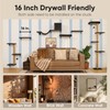 FUKUMARU Cat Wall Shelves, Stable & Safe 4 in 1