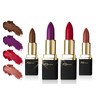 Khasana Lipstick Set. Long Lasting Lipcolor 4 Piece Gift Set.