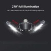 ANYPOWK LED Garage Lights - 6000 Lumen 6500K Daylight 60W,