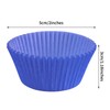 URATOT 100 Pieces Blue Cupcake Liners Cupcake Wrappers Baking Cups