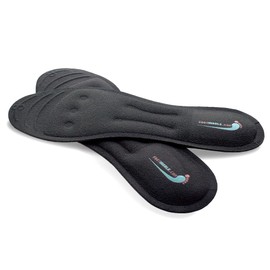 Superior Massaging Gel Shoe Inserts – Comfort & Shock-Absorbing Insoles for Foot Relief, Glycerin-Filled for Men & Women (10 US Men's (L2 Size))