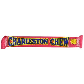 Charleston Chew Chocolate Coated Chewy Nougat Bar - Peanut Free, Gluten Free - Individually Wrapped Old Fashioned Chocolate Candy - Strawberry, 1.875 Oz (Pack of 24)