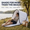 Pop-Up Beach Tent with UV Protection, Instant Automatic Beach Sun